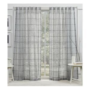 Lauren Ralph Lauren Rubin Back Tab Rod Pocket Sheer Curtain Panel